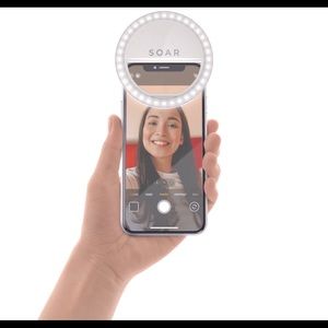 Soar selfie ring light attachment for phone.